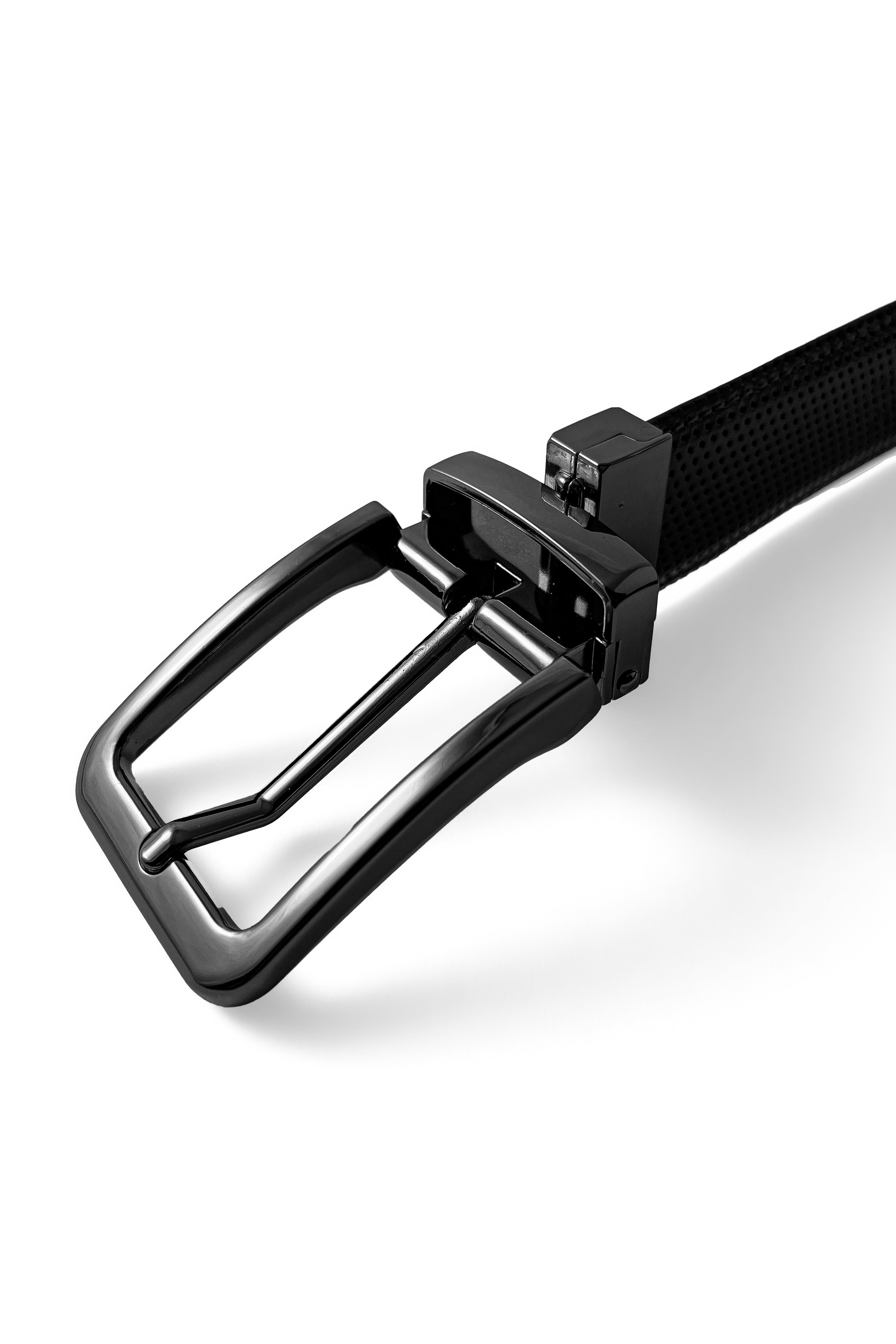 Black Dot Reversible (2 in 1) Belt