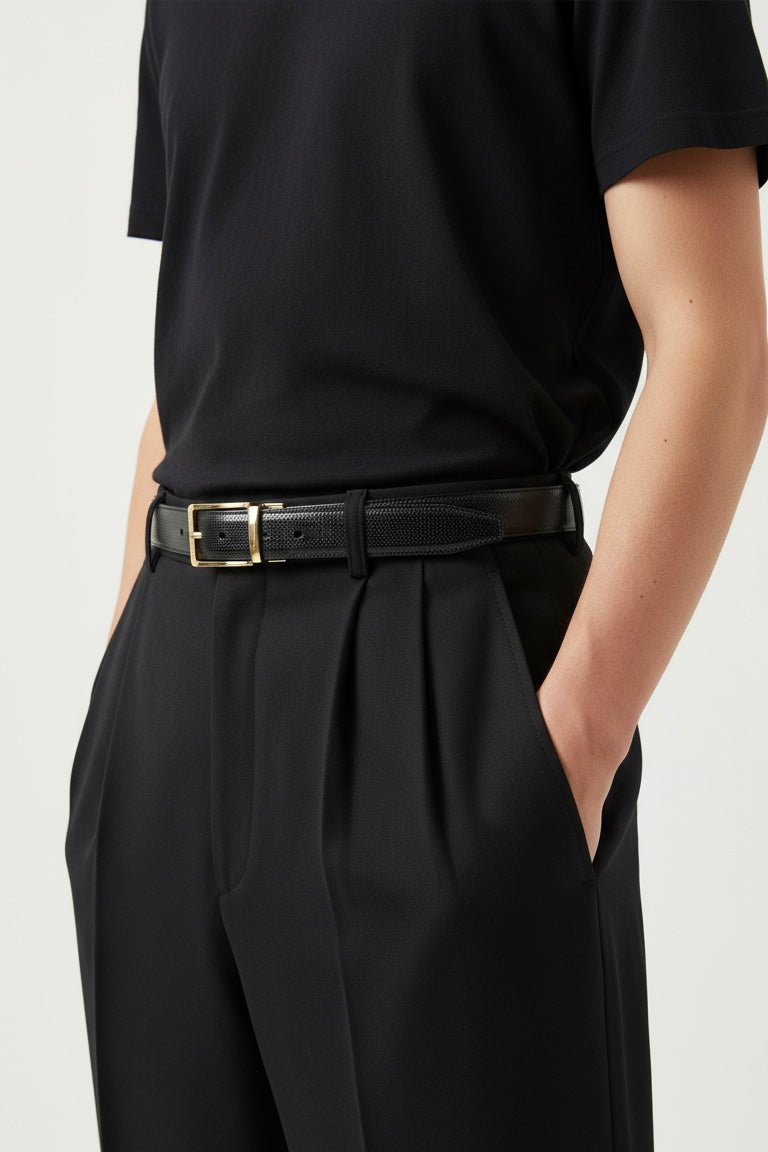 Gold Dot Reversible (2 in 1) Belt The Bukl