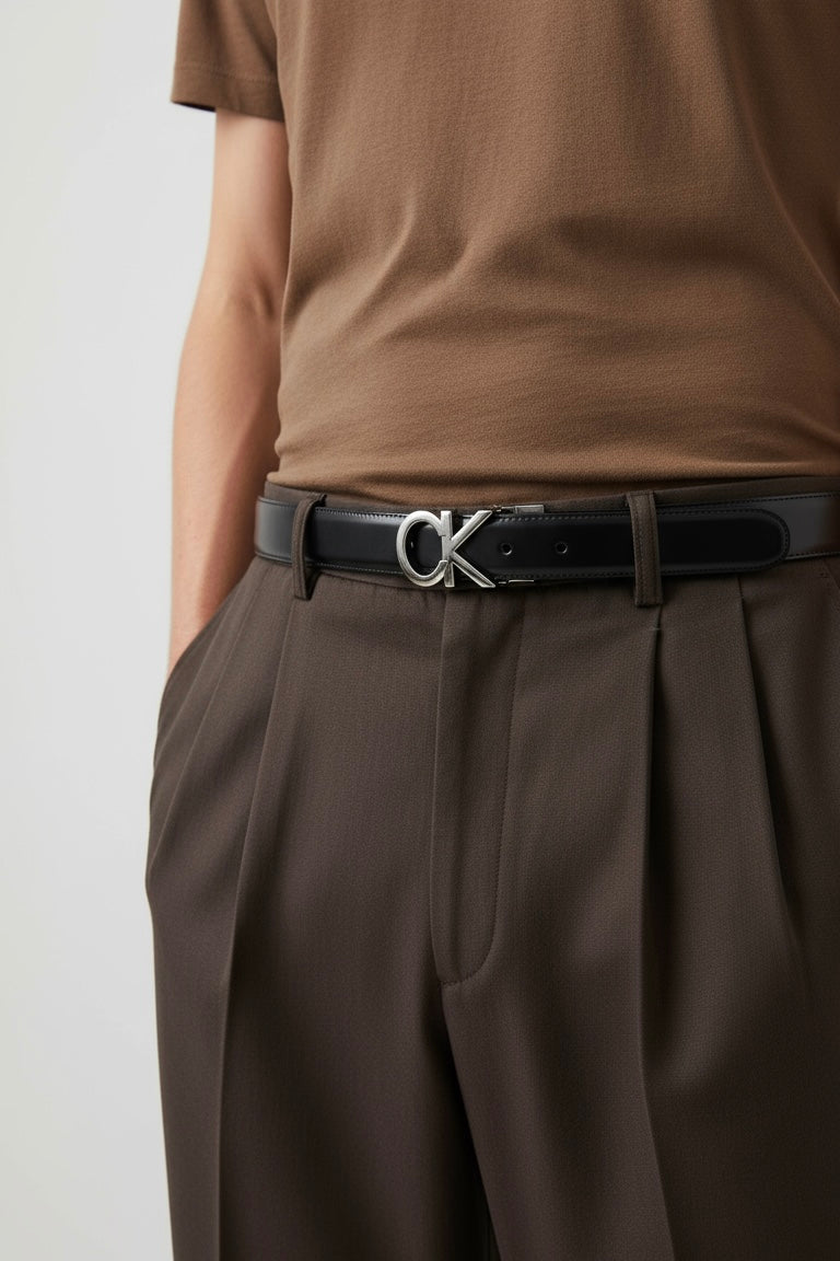 Capital CK Reversible (2 in 1) Belt