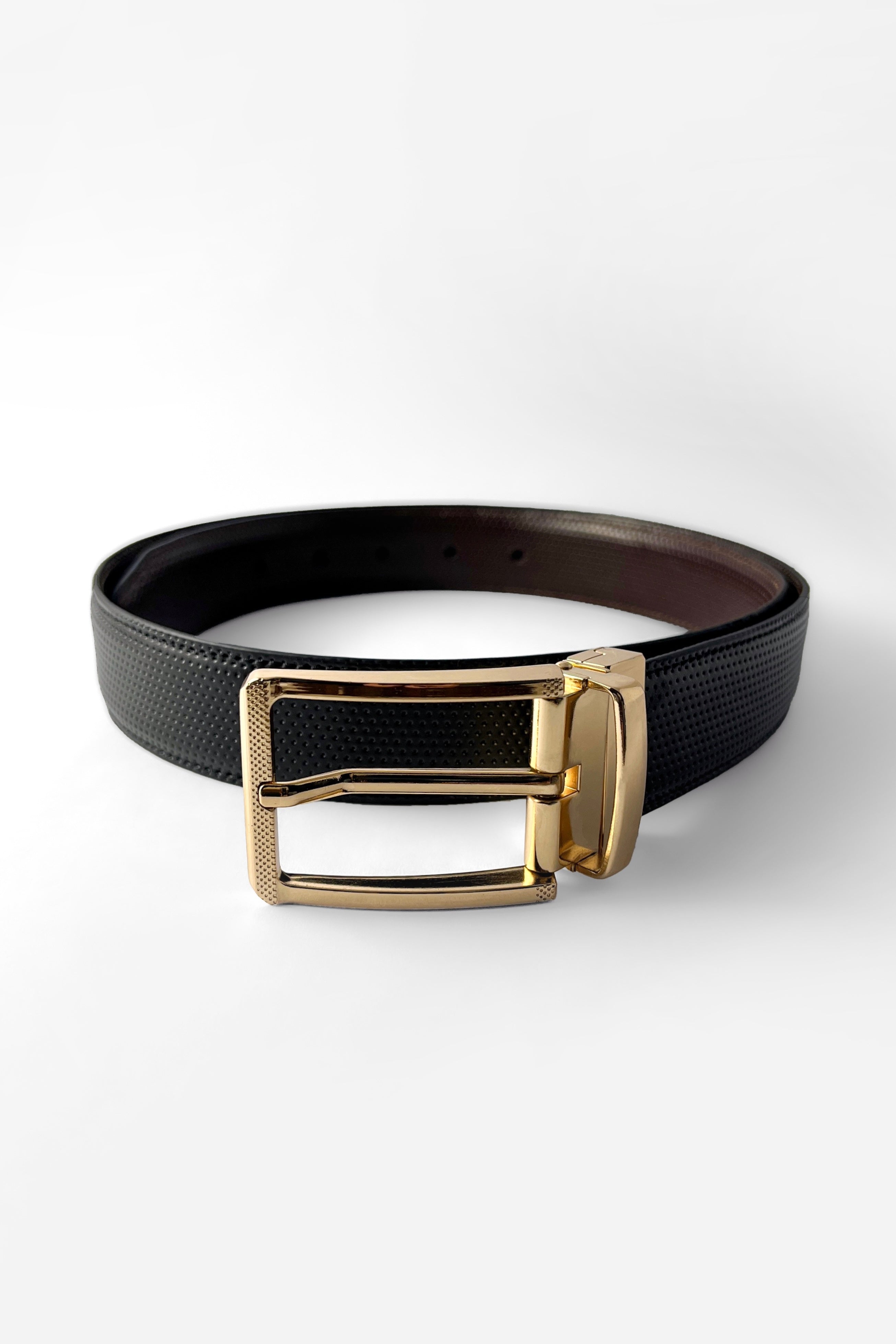 Gold Dot Reversible (2 in 1) Belt