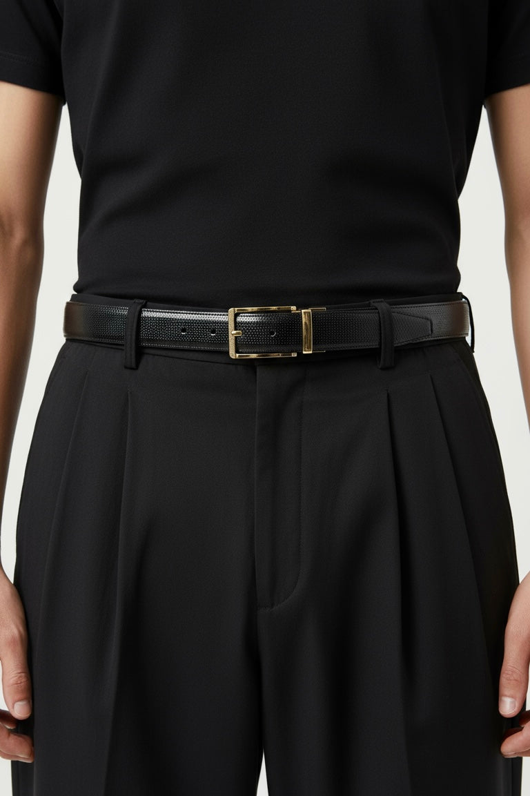 Gold Dot Reversible (2 in 1) Belt