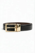 Gold Pin-dot (Reversible 2 in 1 Belt)