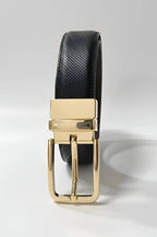 Gold Pin-dot (Reversible 2 in 1 Belt)