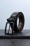 Black Plain (Reversible 2 in 1 Belt)