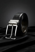 Silver Crocodile (Reversible 2 in 1 Belt)