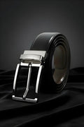Silver Plain (Reversible 2 in 1 Belt)
