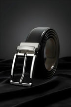 Silver Plain (Reversible 2 in 1 Belt)