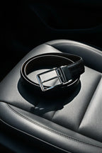 Silver Crocodile (Reversible 2 in 1 Belt)