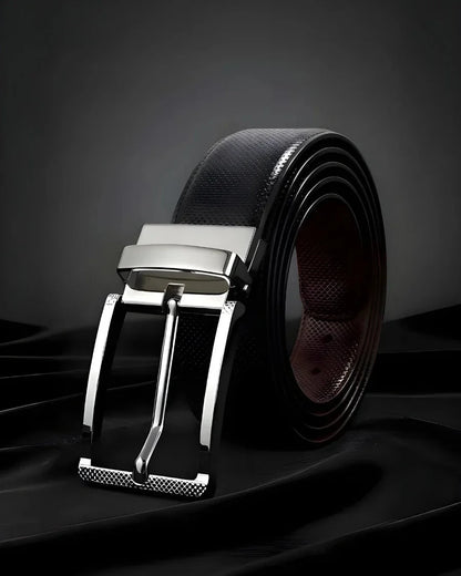 Silver Pin-dot (Reversible 2 in 1 Belt)