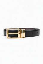 Gold Plain (Reversible 2 in 1 Belt)