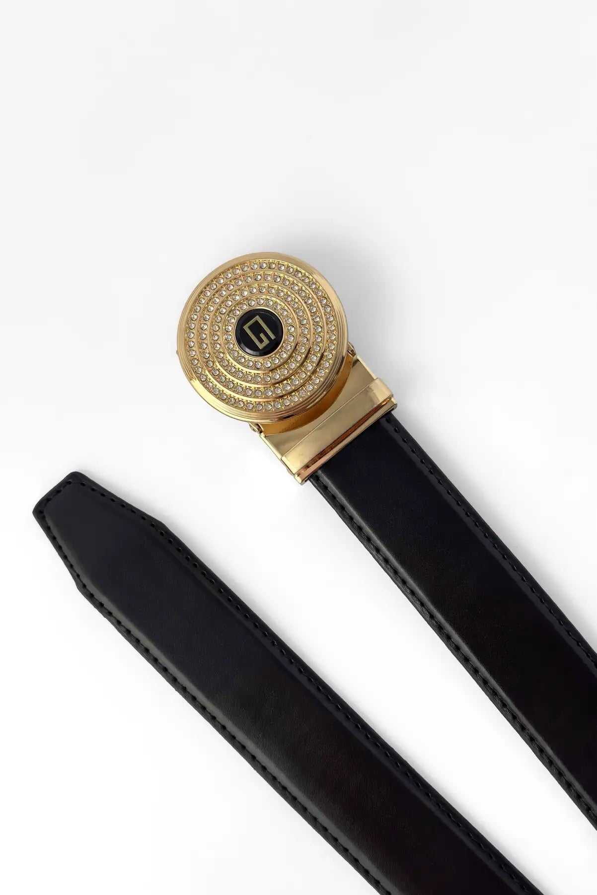 Studded Gold (Auto Lock Belt)