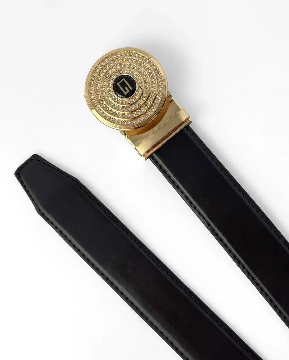 Studded Gold (Auto Lock Belt)