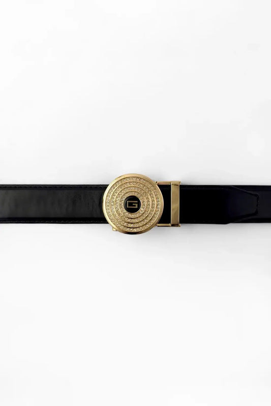 Studded Gold (Auto Lock Belt)