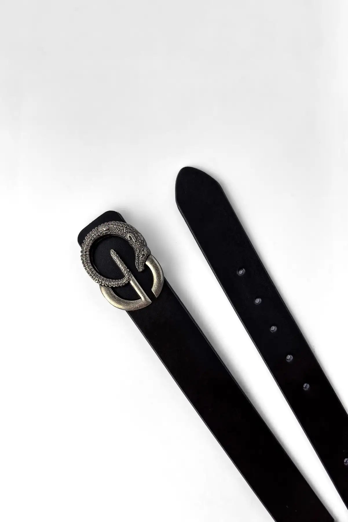 Crocodile classic Hole Belt The Bukl