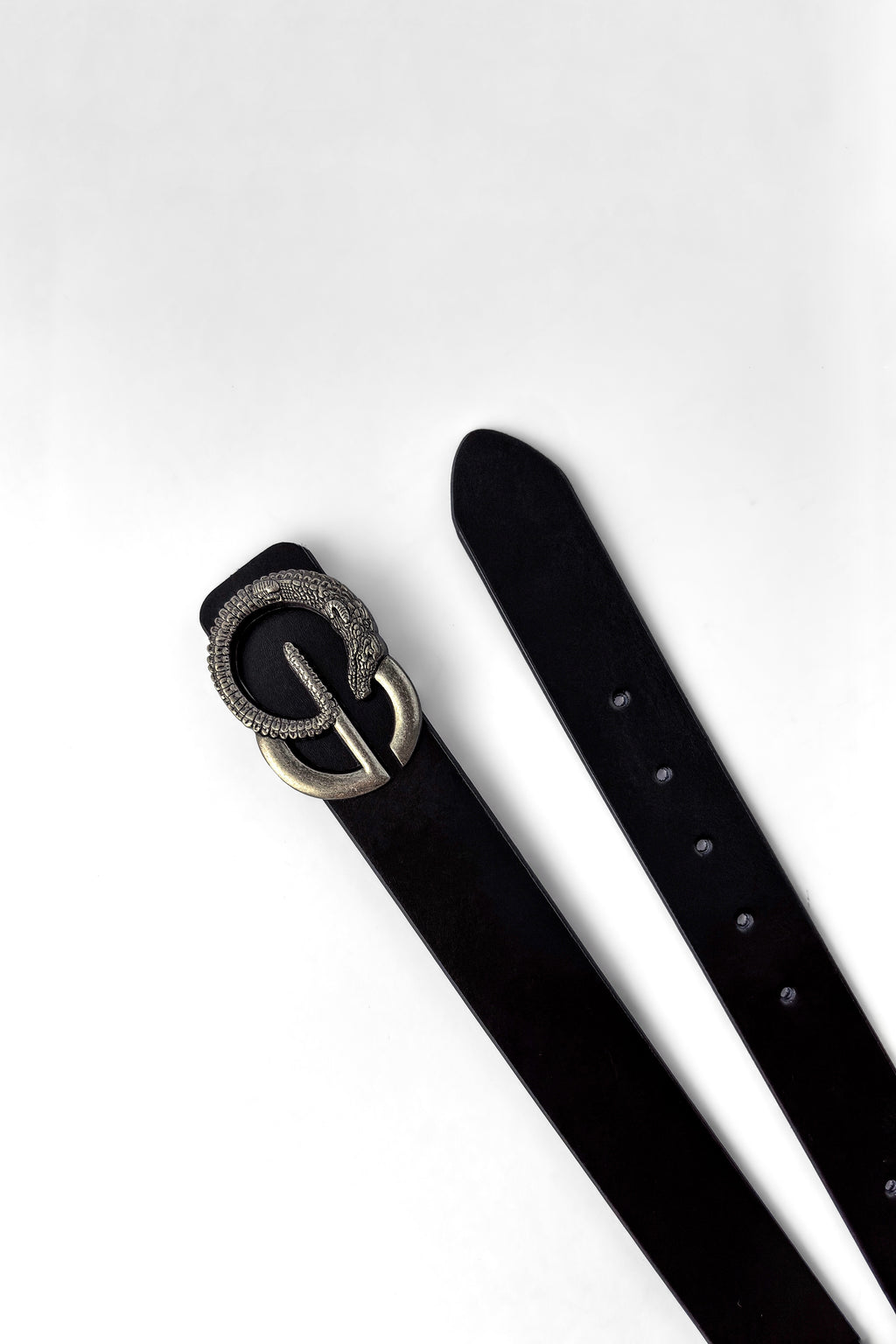 Crocodile classic Hole Belt